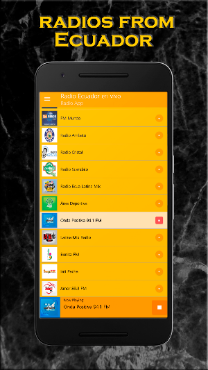 Radio Ecuador live Screenshot 3