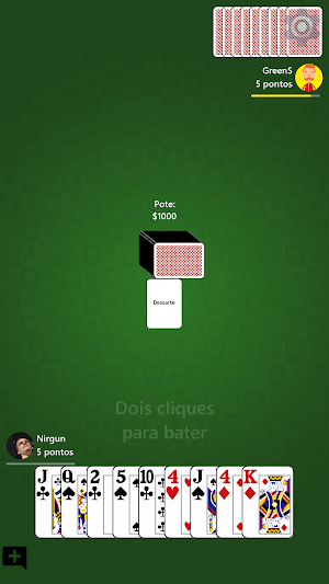 Cacheta - Jogo de Cartas Online Screenshot 2