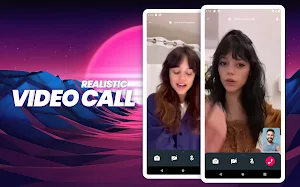 Jenna Ortega Fake Video Call Screenshot 3
