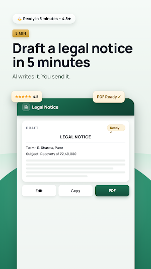 AI Legal Drafting & Judgments Screenshot 2