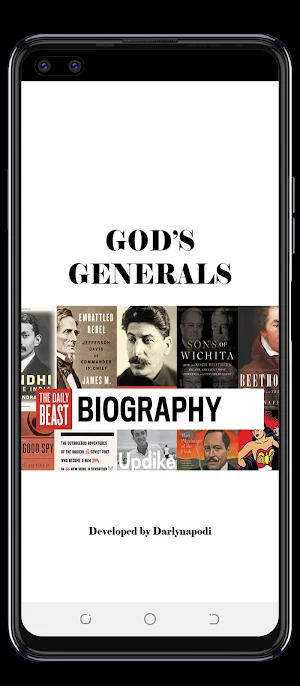 Gods Generals Christian Book Screenshot 0