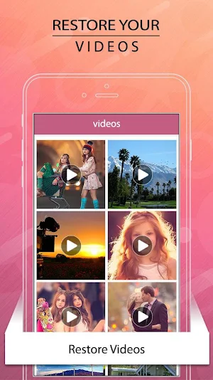 Restore Images or Videos App Recover Deleted Photo Screenshot 2