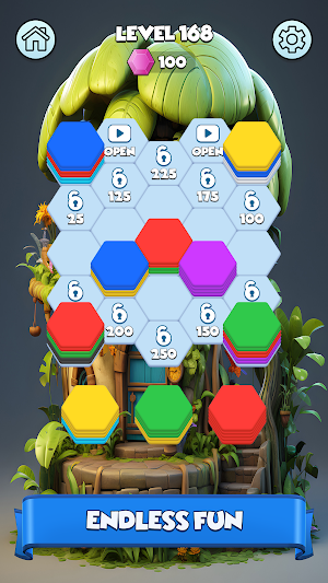 Hexa Match Screenshot 1