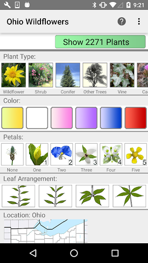 Ohio Wildflowers Screenshot 0