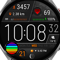 Futorum H4 Digital watch face