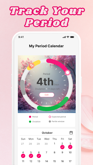 Period Tracker: Cycle Calendar Screenshot 0