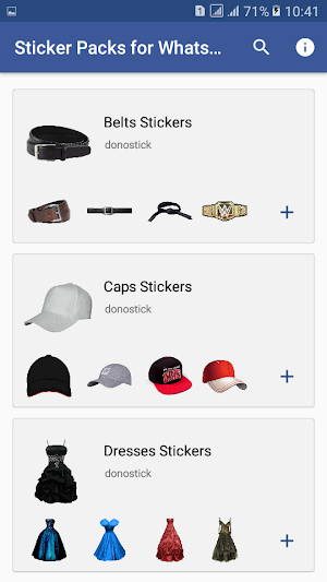 Clothes Stickers for WhatsApp - WAStickerApps Screenshot 0