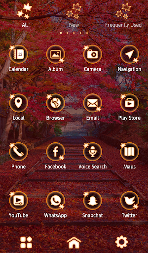 Autumn Bishamondo Theme Screenshot 2
