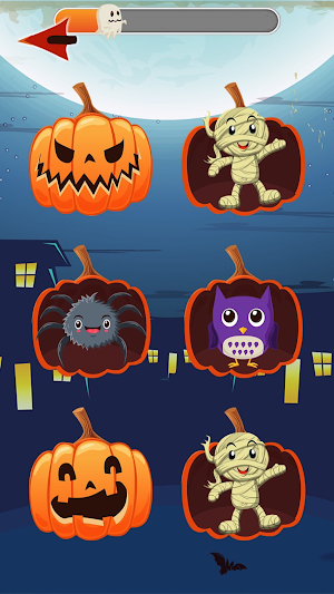 Funny Ghosts! Cool Halloween - games for toddlers Screenshot 1