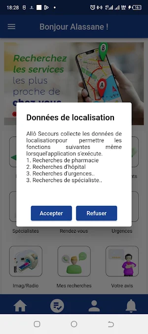 Allô Secours Screenshot 0