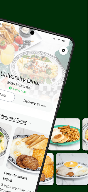 University Diner Screenshot 1