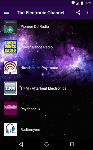 The Electronic Channel - Radios Techno, Trance! Screenshot 1