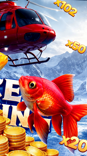 Ice Fishing Money Game Screenshot 2