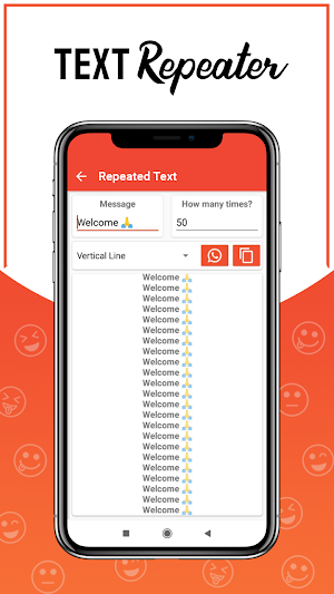 Text Repeater Screenshot 2