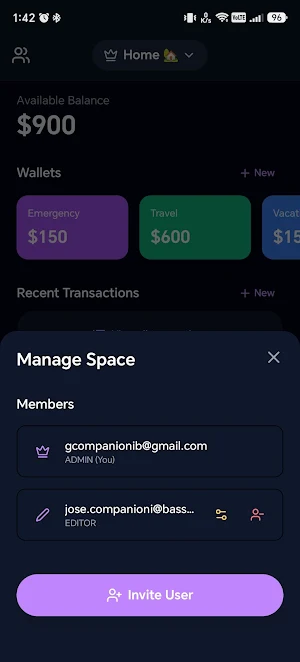 SyncFund Screenshot 2