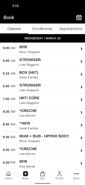 Purebred Fitness Screenshot 1
