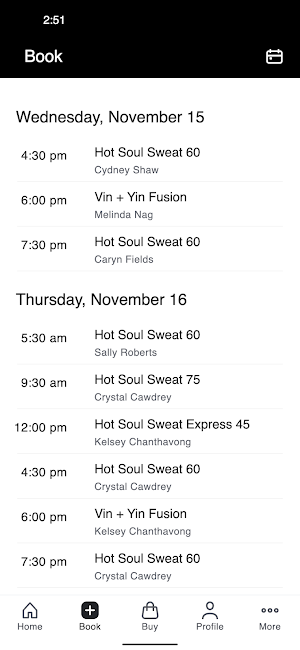 Soul Sweat Hot Yoga Screenshot 1