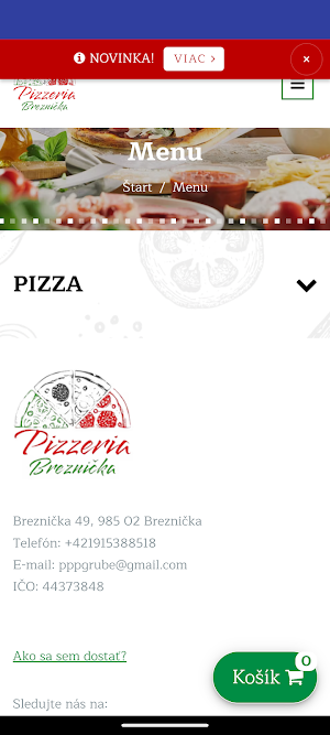 Pizzeria Breznička Screenshot 0