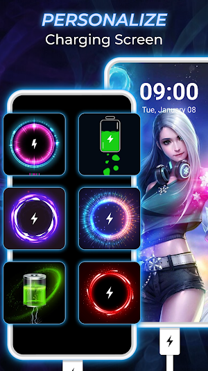 Art Battery Charging Animation Screenshot 2