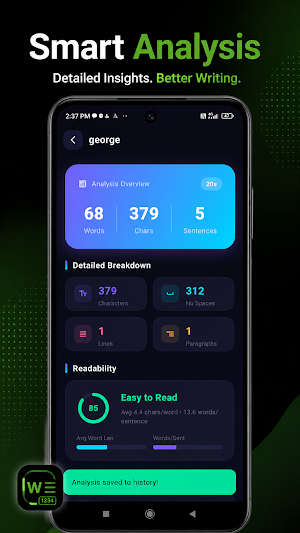 Word Counter Screenshot 1