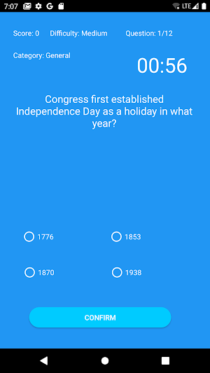 USA History Quiz Screenshot 3