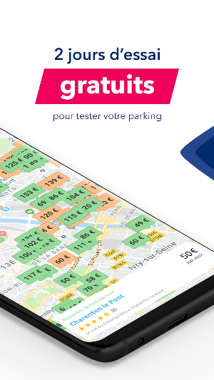 Yespark: parking lot rental Screenshot 1