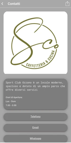 APP Sport Club Ozzano Screenshot 1