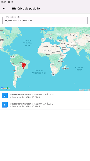 Localizador Nrisk Screenshot 1