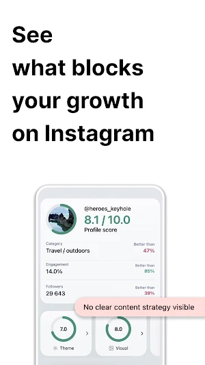 PandaPilot Instagram Analytics Screenshot 0