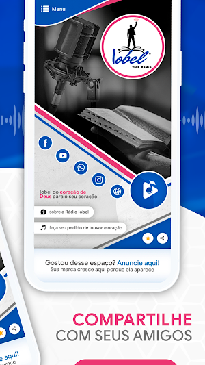 Iobel Web Rádio Screenshot 2
