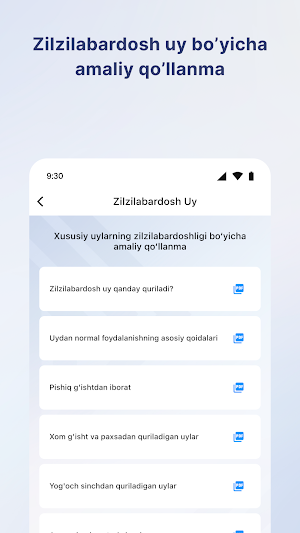 Zilzilabardosh uy Screenshot 1