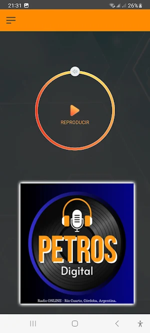 Petros Digital Radio Screenshot 2