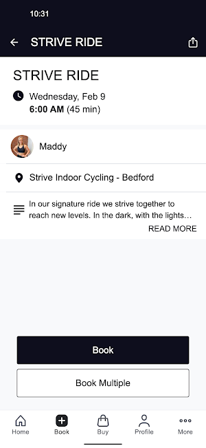 Strive Indoor Cycling Screenshot 2