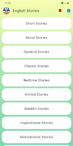 English Stories Offline Screenshot 0