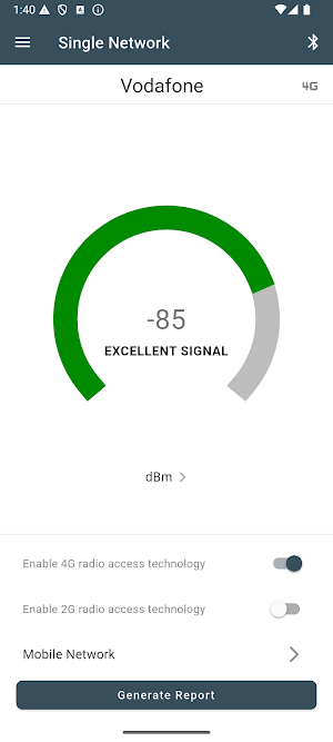 CSL Signal Analyser Screenshot 2