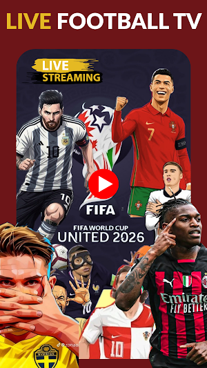 Live Football TV: World Cup 26 Screenshot 0