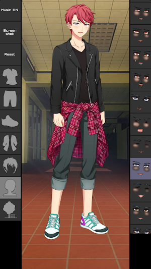 Highschool Boy Makeover - Anime Dress Up Game Screenshot 3