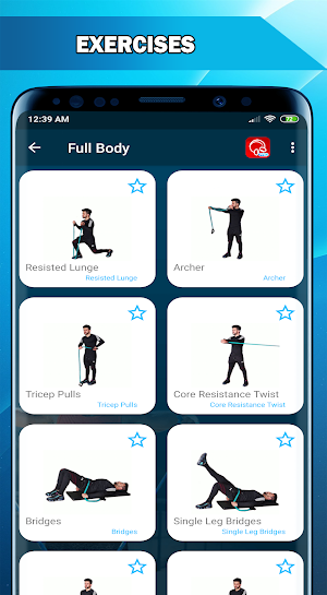 Resistance Bands Exercises and Workouts Screenshot 2
