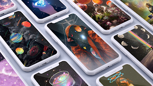 Galaxy Aesthetic Wallpaper Screenshot 1