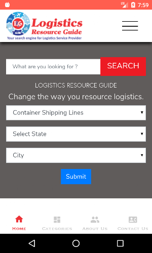 Logistics Resource Guide Screenshot 1