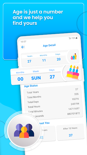 Age Calculator: Date of Birth Screenshot 3