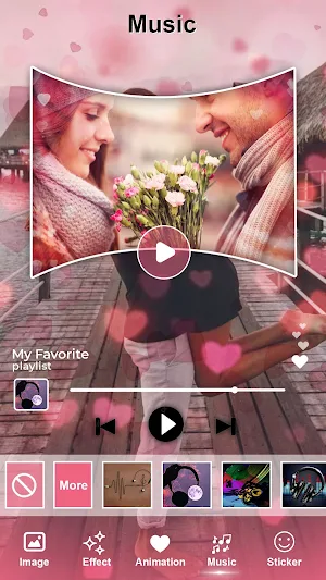 Heart Effect Photo Video Maker Screenshot 3