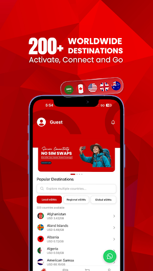 TTelGo eSIM Screenshot 2