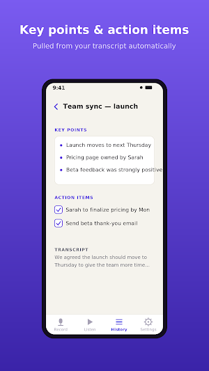 Sonelle: Voice to Text & TTS Screenshot 2