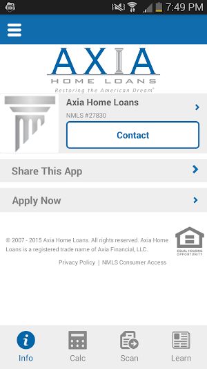 Axia App Screenshot 0