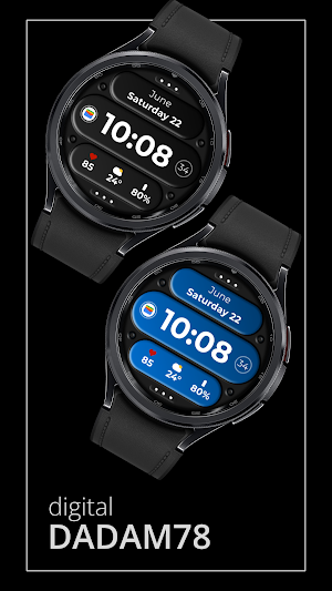 DADAM78 Digital Watch Face Screenshot 0