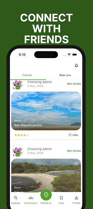 Checkin Explorer Screenshot 2