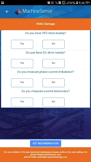 Machinesense Power Quality Dia Screenshot 2