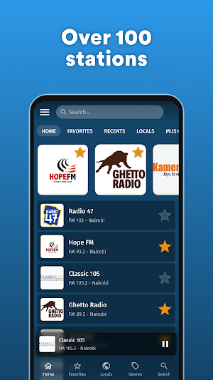 Radio Kenya: AM and FM Radio Screenshot 2