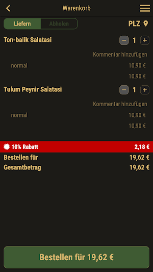 Fora Restaurant Screenshot 1